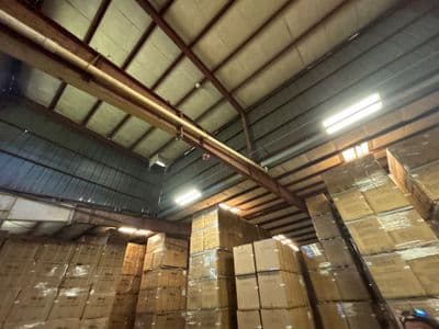 Seamless aluminum gutter install in Plant City, FL — Jul 2025