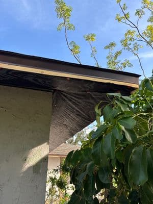 Seamless aluminum gutter install in Sarasota, FL — Jul 2025