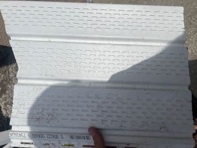 Seamless aluminum gutter install in Palm Harbor, FL — Mar 2026