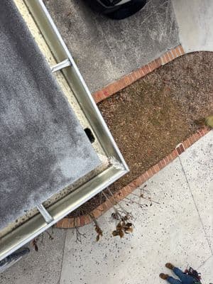 Seamless aluminum gutter install in Largo, FL — Feb 2026