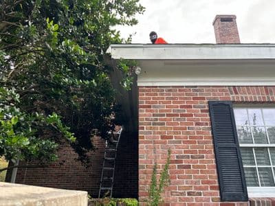 Seamless aluminum gutter install in Lakeland, FL — Nov 2024