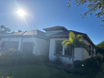 Seamless aluminum gutter install in Largo, FL — Nov 2025
