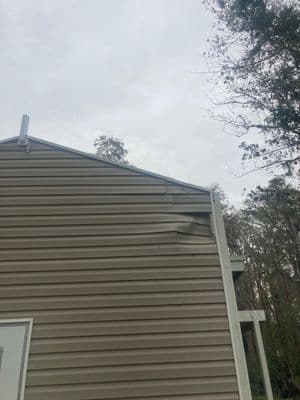 Seamless aluminum gutter install in Land O Lakes, FL — Nov 2024