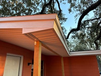 Soffit and fascia install in Tampa, FL — Nov 2024