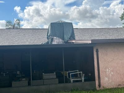 Seamless aluminum gutter install in Land O Lakes, FL — Aug 2025
