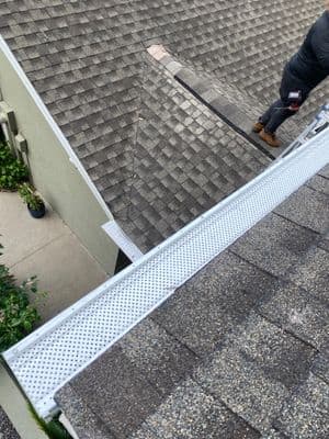 Gutter guard install in Tampa, FL — Sep 2025