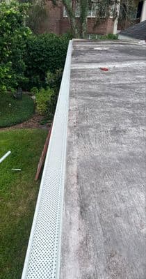 Gutter guard install in Lakeland, FL — Nov 2024