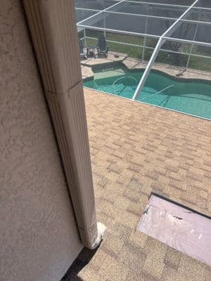Seamless aluminum gutter install in Land O Lakes, FL — Mar 2026